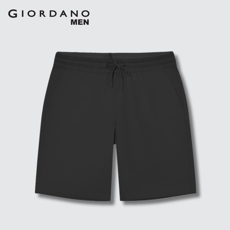 Giordano Men 100% Cotton Drawstring Regular Fit Shorts [New]